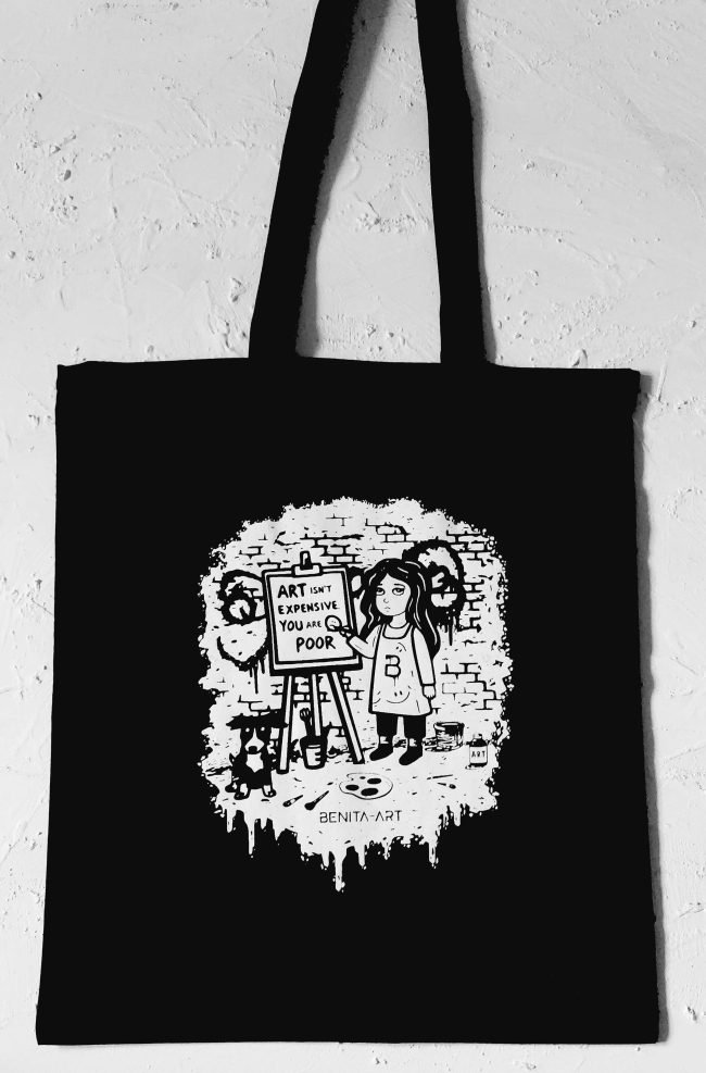 Tote Bag – Art isn’t expensive