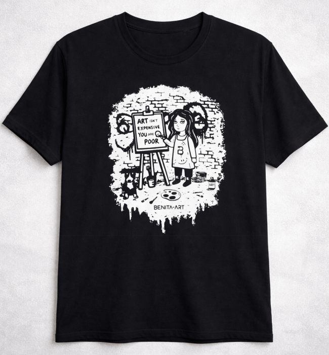 T-shirt – Art isn’t expensive